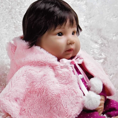 Paradise Galleries Realistic Baby Doll, 20 Inch Reborn Girl Smitten Kitten In Gentletouch Vinyl & Weighted Cloth Body, 4-Piece Gift Set - Image 7