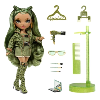 Rainbow High Olivia - Camo Green Fashion Doll