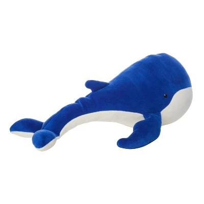 Manhattan Toy Velveteen Wistful Whale Sea Life Toy Stuffed Animal, 16" - Image 3