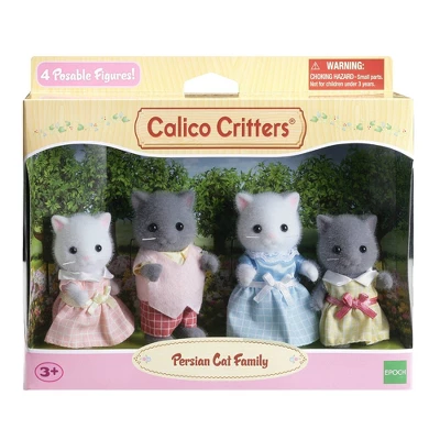 Calico Critters Persian Cat Family - Image 3