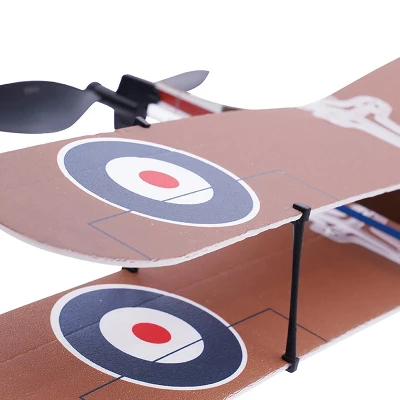 Playsteam Rubber Band Airplane Science - Sopwith Camel - Image 2