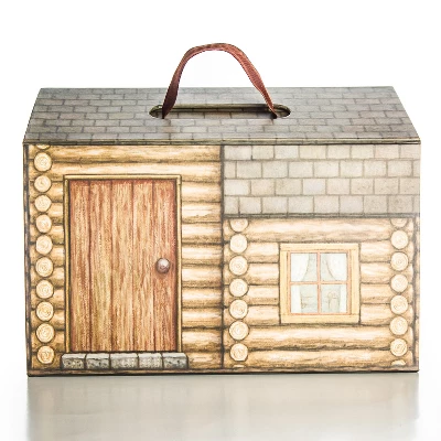 The Queens Treasures My First Little House 30 Pc Ingalls Bear Family And Cabin - Image 3