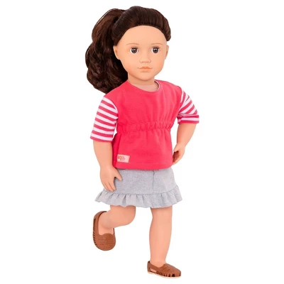 Our Generation Rayna With Accessories 18" Posable Food Truck Doll - Image 2