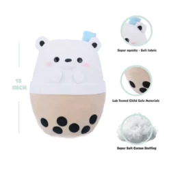 Avocatt Large Boba Polar Bear Plush