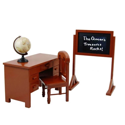 The Queen's Treasures 18 In Doll 1930's Classroom Furniture & Accessories - Image 5