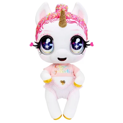 MGA Glitter Babyz Unicorn Baby Doll With Magical Color Changes - Image 2
