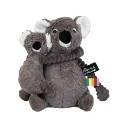 TriAction Toys Les Deglingos Ptipotos Trankilou The Koala Plush | Grey