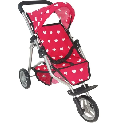 The New York Doll Collection Baby Doll Stroller - Jogging Toy Stroller - Image 9