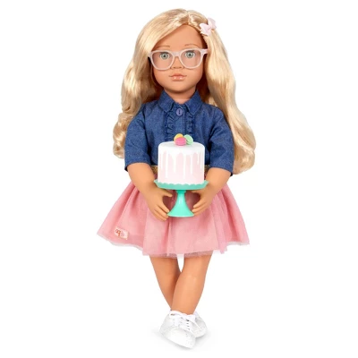 Our Generation Emily Posable 18" Party Planner Doll & Storybook