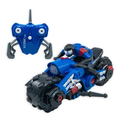 Flipo Hurricane Drifter Remote Control Stunt Drift Bike Motorcycle Racing Vehicle With Riding Figure - Image 4