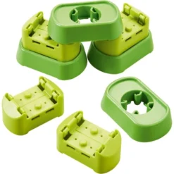 HABA Kullerbu Connectors And Bases Accessory Set For Elevated Layouts
