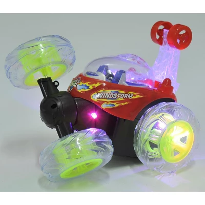 Link Remote Control Car, RC Stunt Car 360°Rolling Twister With Lights & Music For Kids & Adults - Image 12