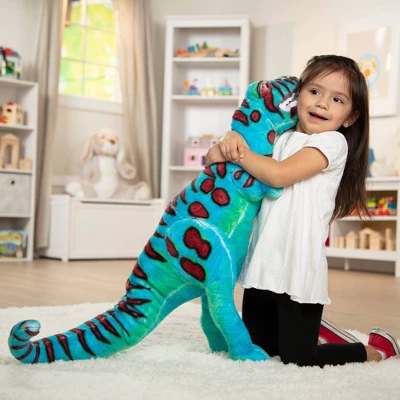 Melissa & Doug Giant T-Rex Dinosaur - Lifelike Stuffed Animal (over 2 Feet Tall) - Image 4