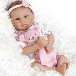 Paradise Galleries Lifelike & Realistic Newborn Reborn Baby Doll, Bundle Of Joy, 18-inch Weighted Baby In GentleTouch Vinyl, 5-Piece Set
