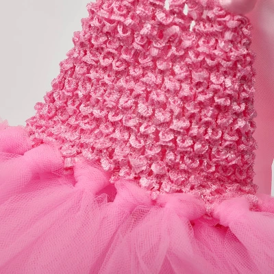 Badger Basket Scrollwork Metal Doll Armoire With Storage Dresses And Accessories - White/Pink - Image 3