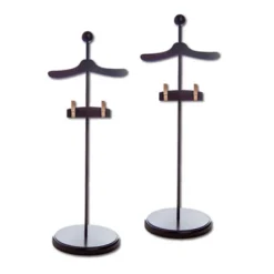 The Queen’s Treasures 18 In Doll 2 Pc Wood Doll Clothing Display Stands