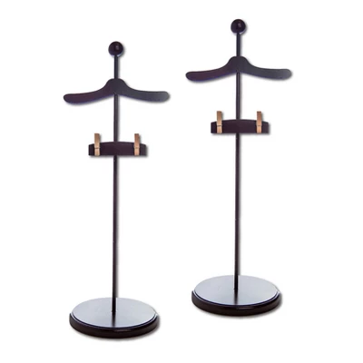 The Queen’s Treasures 18 In Doll 2 Pc Wood Doll Clothing Display Stands