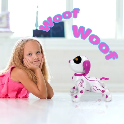 Contixo Smart Voice Recognition -Robot Dog R3 Pink - Image 3