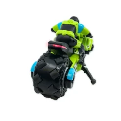 Flipo Hurricane Drifter Remote Control Stunt Drift Bike Motorcycle Racing Vehicle With Riding Figure