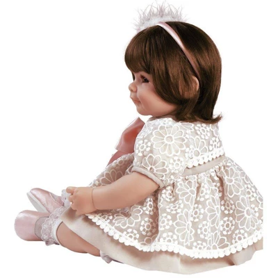 Adora Realistic Baby Doll Enchanted Toddler Doll - 20 Inch, Soft CuddleMe Vinyl, Brown Hair, Brown Eyes - Image 3