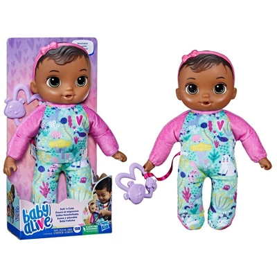 Baby Alive Sweet 'N Snugglier Baby Doll - Brown Hair/Brown Eyes - Image 2
