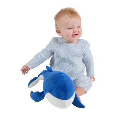 Manhattan Toy Velveteen Wistful Whale Sea Life Toy Stuffed Animal, 16" - Image 8