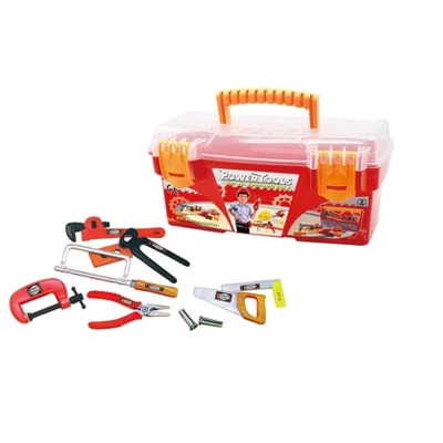 Link 26-Piece Tool Box Playset With Realistic Functioning Tools And Removable Tool Tray - Image 7