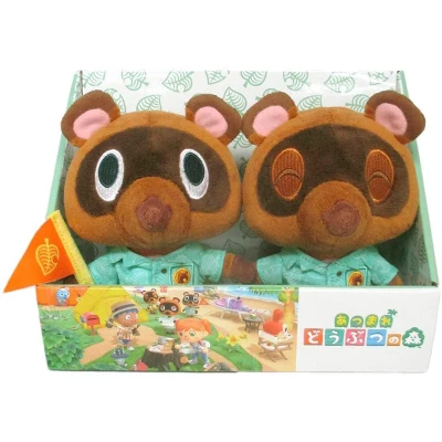 Little Buddy LLC Animal Crossing New Horizons 5.5 Inch Timmy & Tommy Plush Set