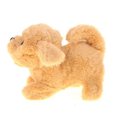Insten Golden Retriever Puppy With Walking, Barking & Stretching Functions, Stuffed Animal Toy Pet Dog For Kids - Image 3