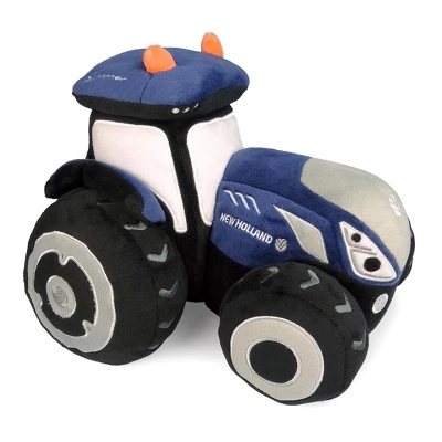Universal Hobbies Kids New Holland T7 Blue Power Soft Plush Toy Tractor UHK1155 - Image 2
