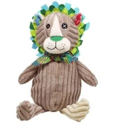 TriAction Toys Les Deglingos Big Simply Plush Animal In Tube | Jelekros The Lion