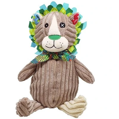 TriAction Toys Les Deglingos Big Simply Plush Animal In Tube | Jelekros The Lion