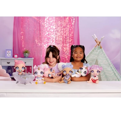 MGA Glitter Babyz Unicorn Baby Doll With Magical Color Changes - Image 6