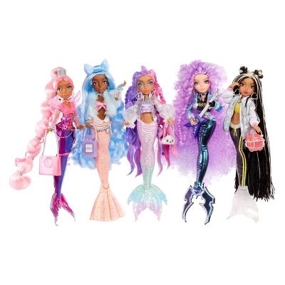 Mermaze Mermaidz Color Change Shellnelle Mermaid Fashion Doll With Accessories - Image 5