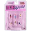 "Girls Night Out" 6 Piece Diecast Figurine Set For 1/64 Scale Models By American Diorama