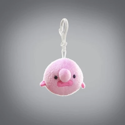 Uncute Oddballz Blobfish 2.5 Inch Plush Animal Keyring