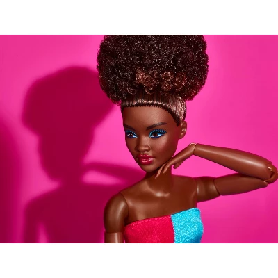 Barbie Looks Doll With Updo And Pink Pants - Image 2