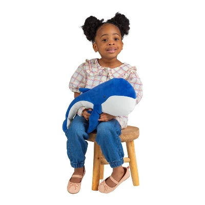 Manhattan Toy Velveteen Wistful Whale Sea Life Toy Stuffed Animal, 16" - Image 7