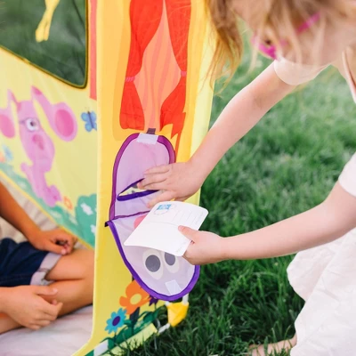 Melissa & Doug Blues Clues & You! Blues Deluxe House/Tent Playset - Image 5