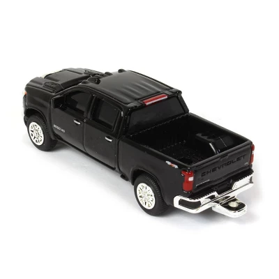 ERTL 1/64 2020 Chevy Silverado LTZ, Black, Collect N Play By ERTL 47167-1 - Image 3