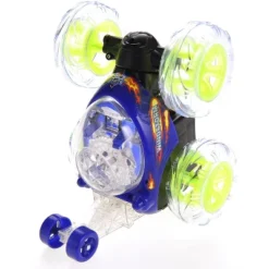 Link Remote Control Car, RC Stunt Car 360°Rolling Twister With Lights & Music For Kids & Adults