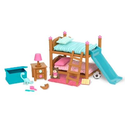 Li'l Woodzeez Toy House With Accessories 127pc - Honeysuckle Hillside Cottage - Image 6