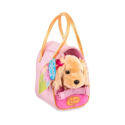 Pucci Pups Golden Dot Glam Bag & Cocker Spaniel Puppy Stuffed Animal - Image 5