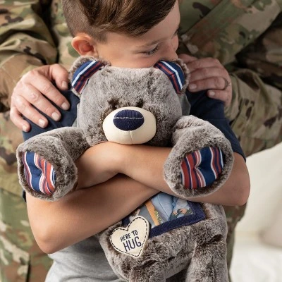 DEMDACO Here To Hug Bear - Military - Image 6