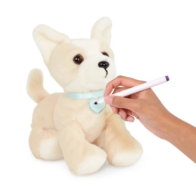 Pucci Pups Adopt-A-Pucci Pup Blue Bed Stuffed Animal - Image 2