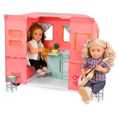 Our Generation RV Seeing You Camper For 18" Dolls - Pink