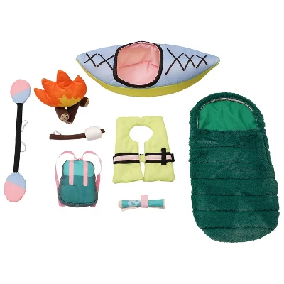 Manhattan Toy Stella Collection Happy Camper 8 Piece Baby Doll Camping Playset For 12" And 15" Stella Dolls - Image 3