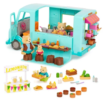 Li'l Woodzeez Food Truck And Figurines Deluxe Playset - Image 2