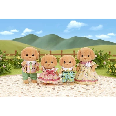 Calico Critters Toy Poodle Family - Image 3