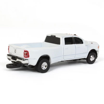 ERTL 1/64 Ram 3500 Die-cast Dually Pickup, White, Collect N Play By ERTL, 47169-2 - Image 2